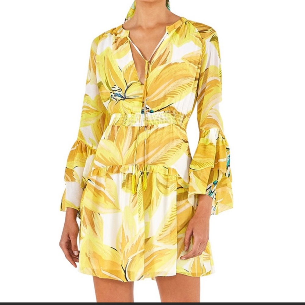 Farm Rio Azalea Mini Dress sz L NWT